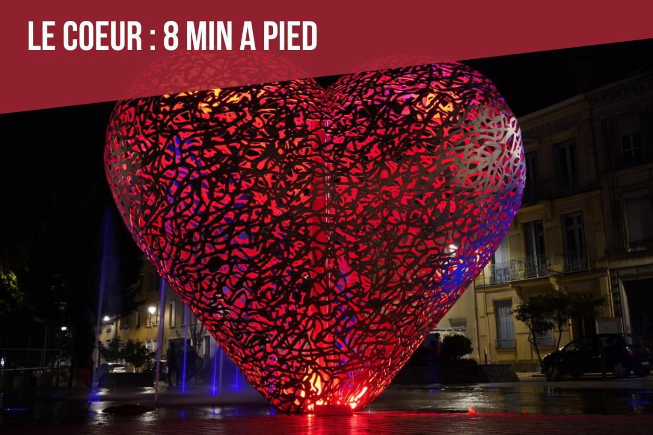 Quartier Des Theatres Centre, Wifi Et Parking - Zen Appart Troyes Kültér fotó