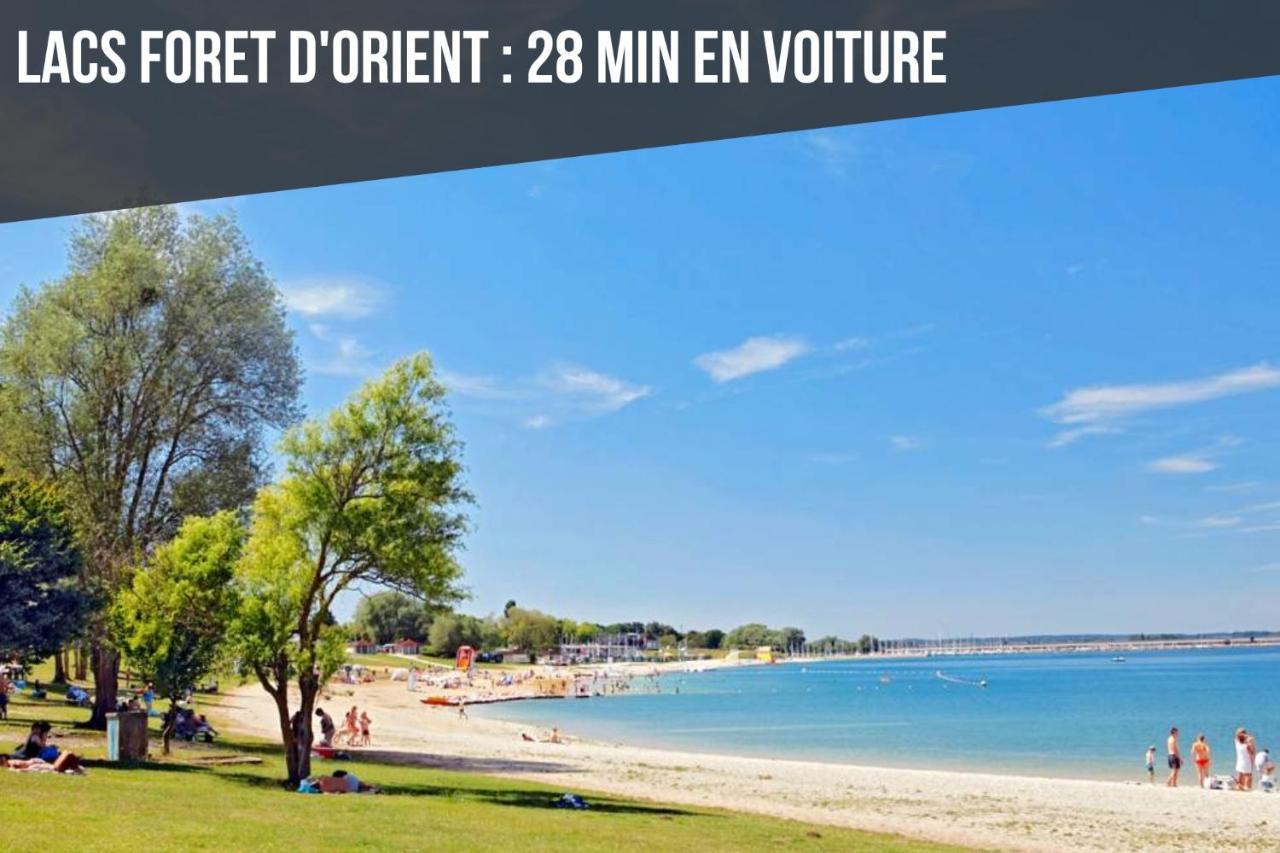 Quartier Des Theatres Centre, Wifi Et Parking - Zen Appart Troyes Kültér fotó