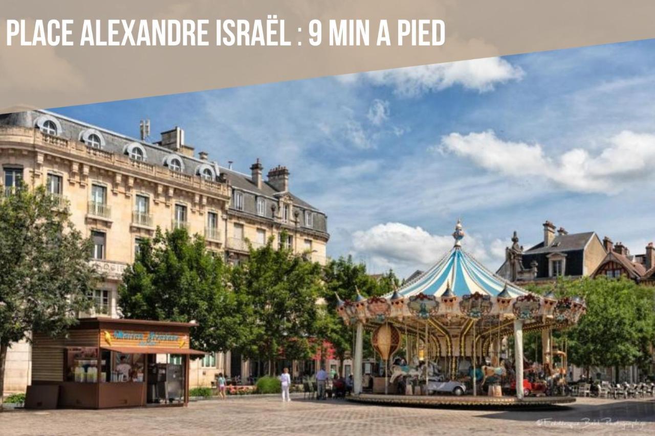 Quartier Des Theatres Centre, Wifi Et Parking - Zen Appart Troyes Kültér fotó